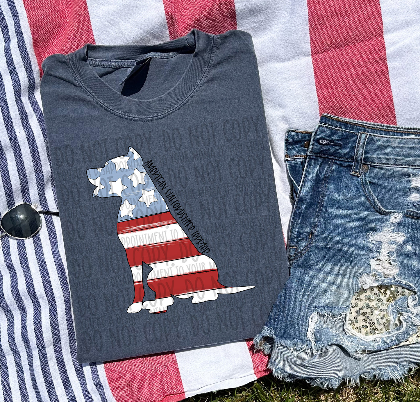 Patriotic Tee- Comfort Color