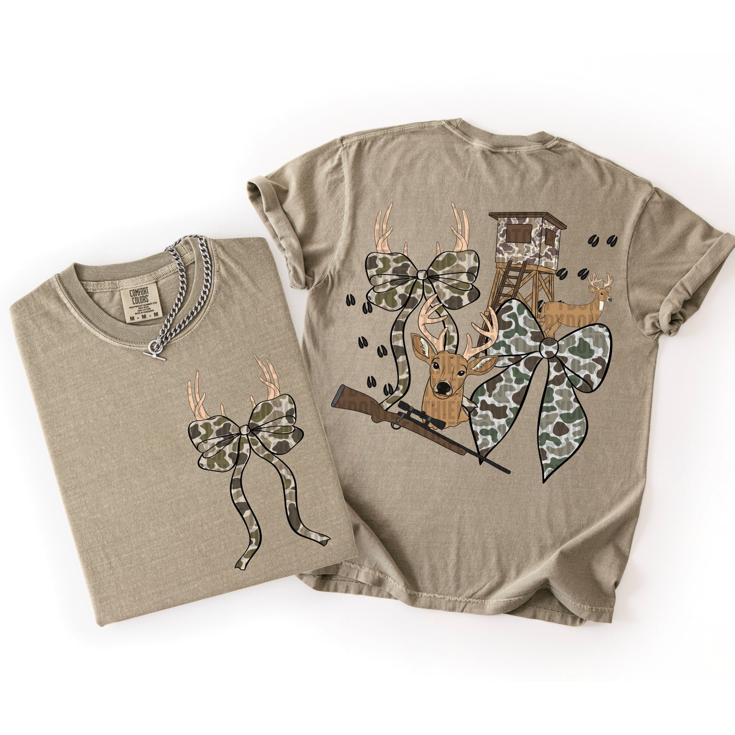 Hunting Girly Rifle-SET-DTF Transfer