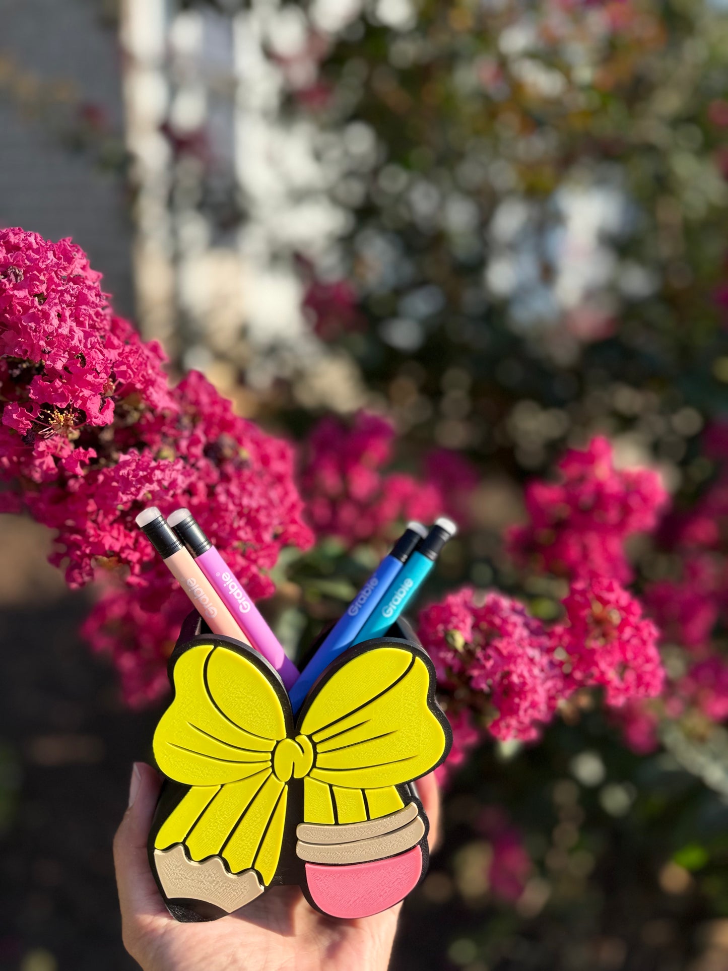 3D Printed Bow Pencil & Pen Holder 🎀✏️