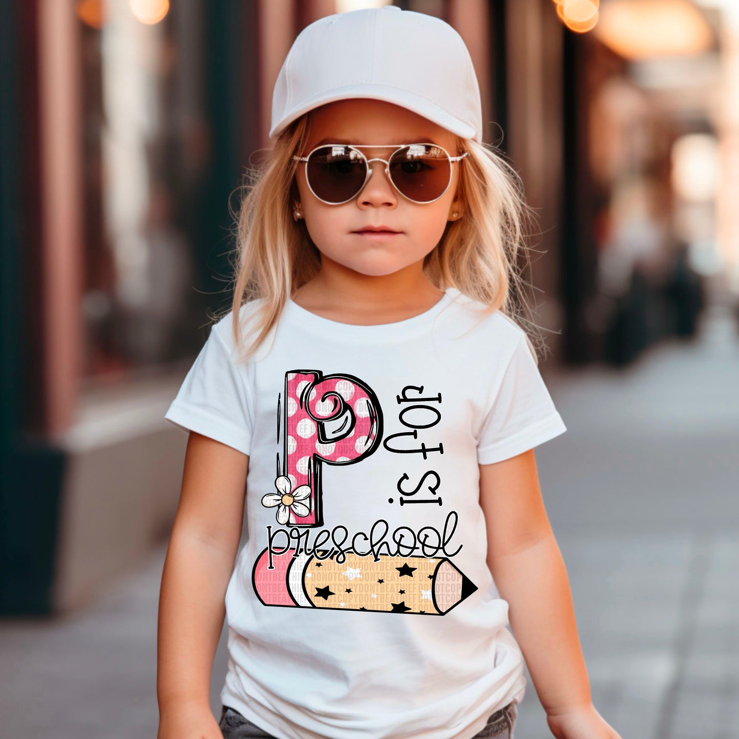 Girl # is for Grade- DTF transfer