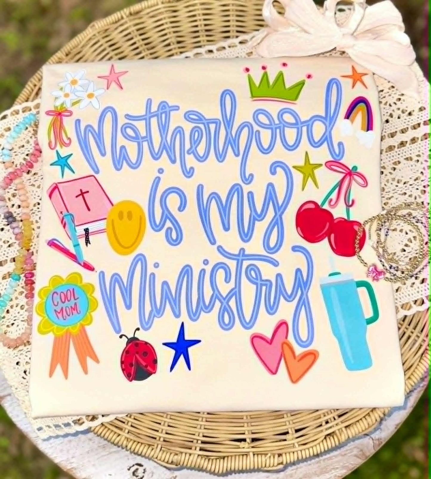 Motherhood is my ministry- DTF Transfer