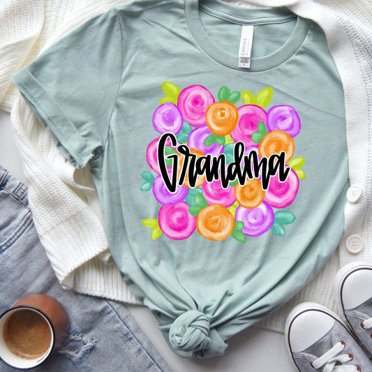 Beautiful Floral Names-DTF Transfer