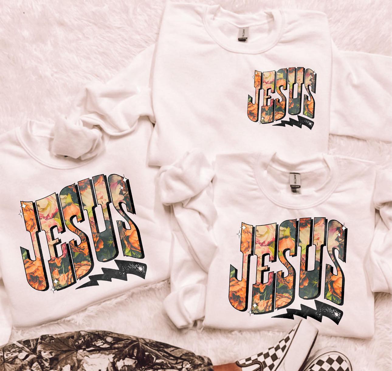 Jesus-DTF Transfer