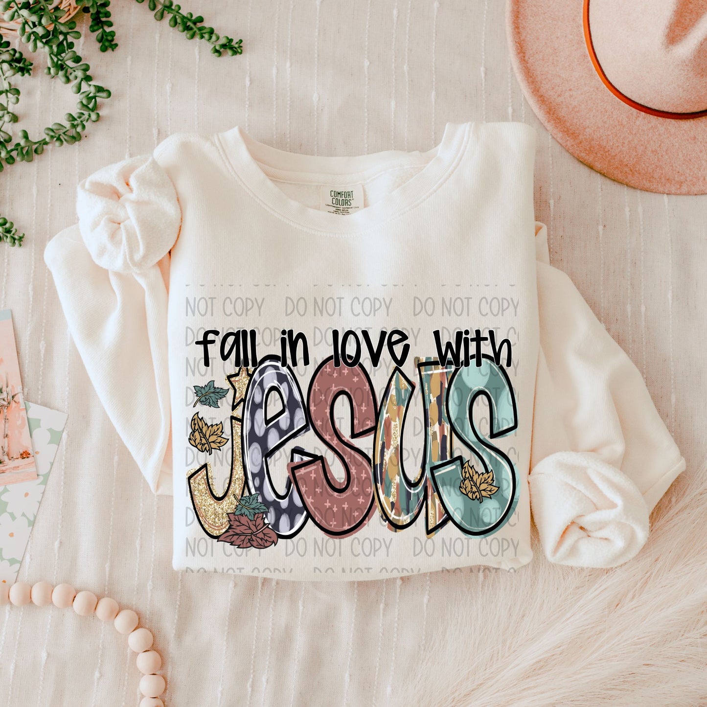 Fall in love with Jesus-DTF Transfers