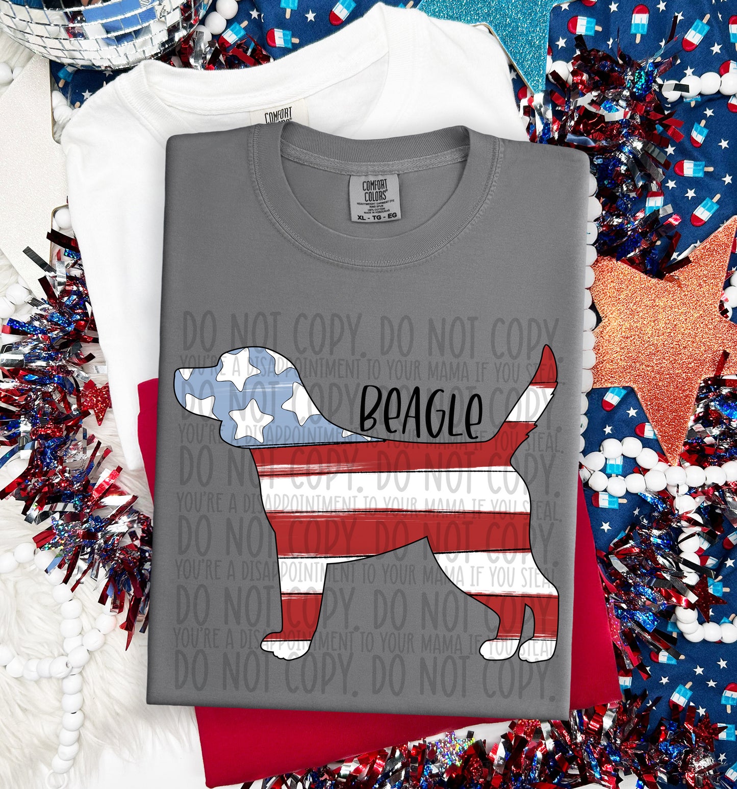 Patriotic Dogs - DTF Transfer