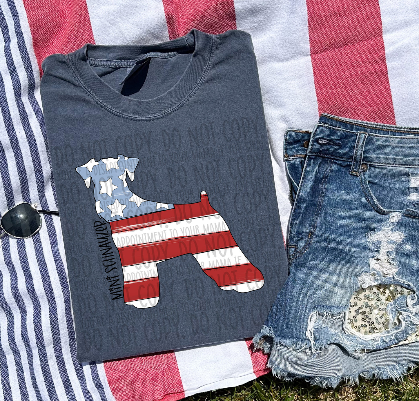Patriotic Tee- Comfort Color