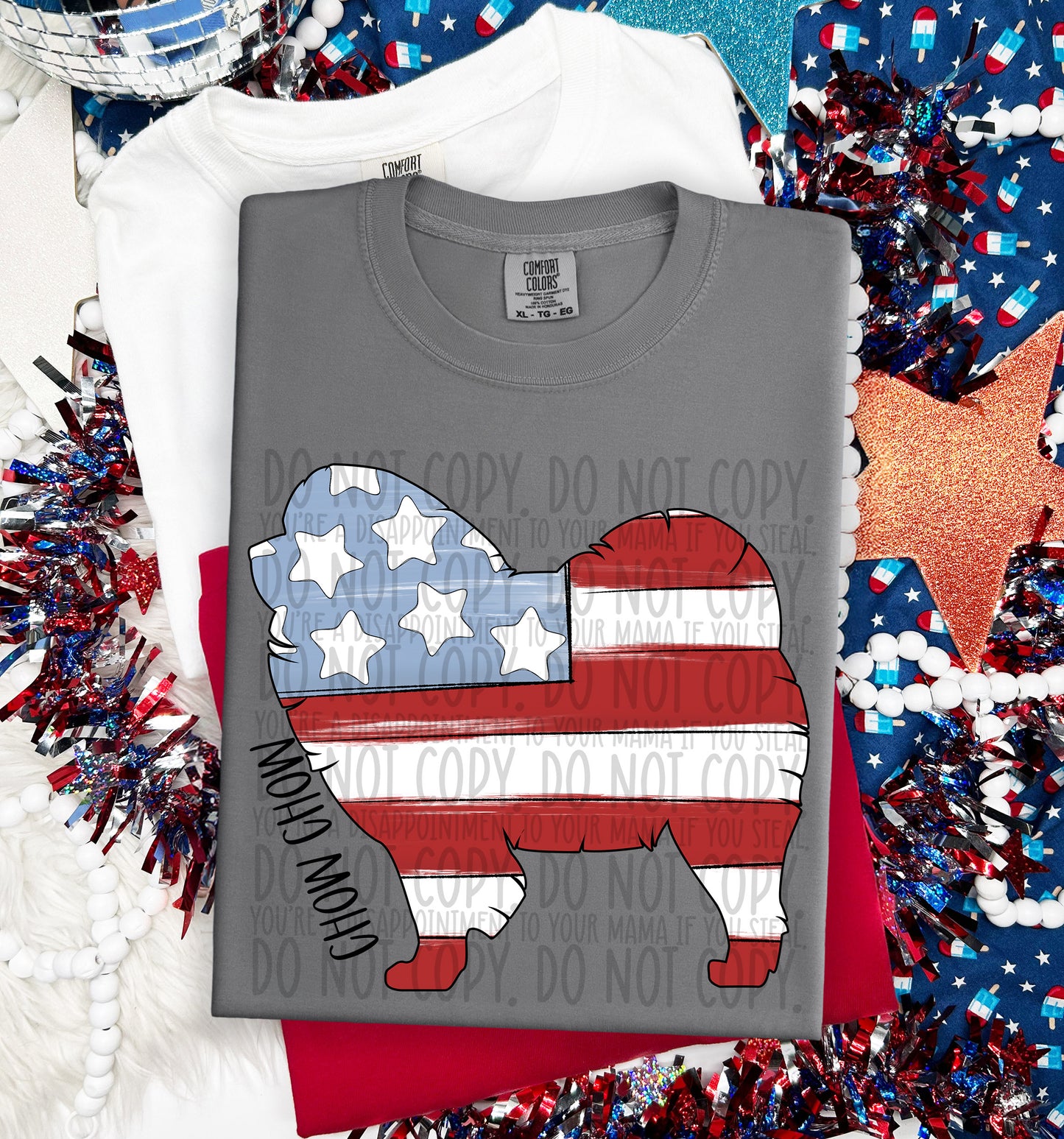 Patriotic Dogs - DTF Transfer