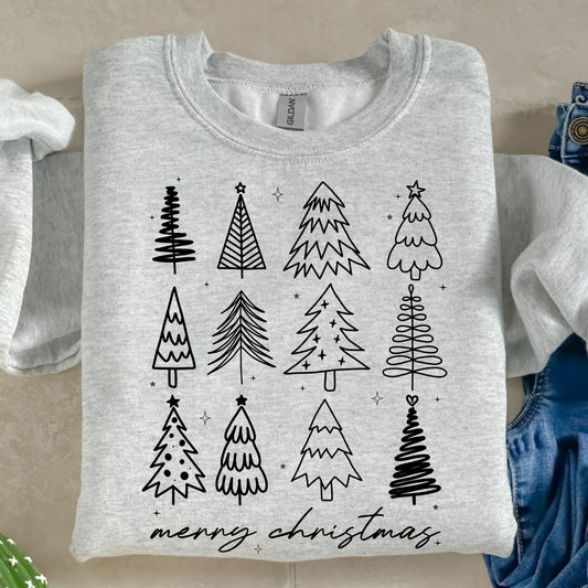 Christmas Trees-DTF Transfer