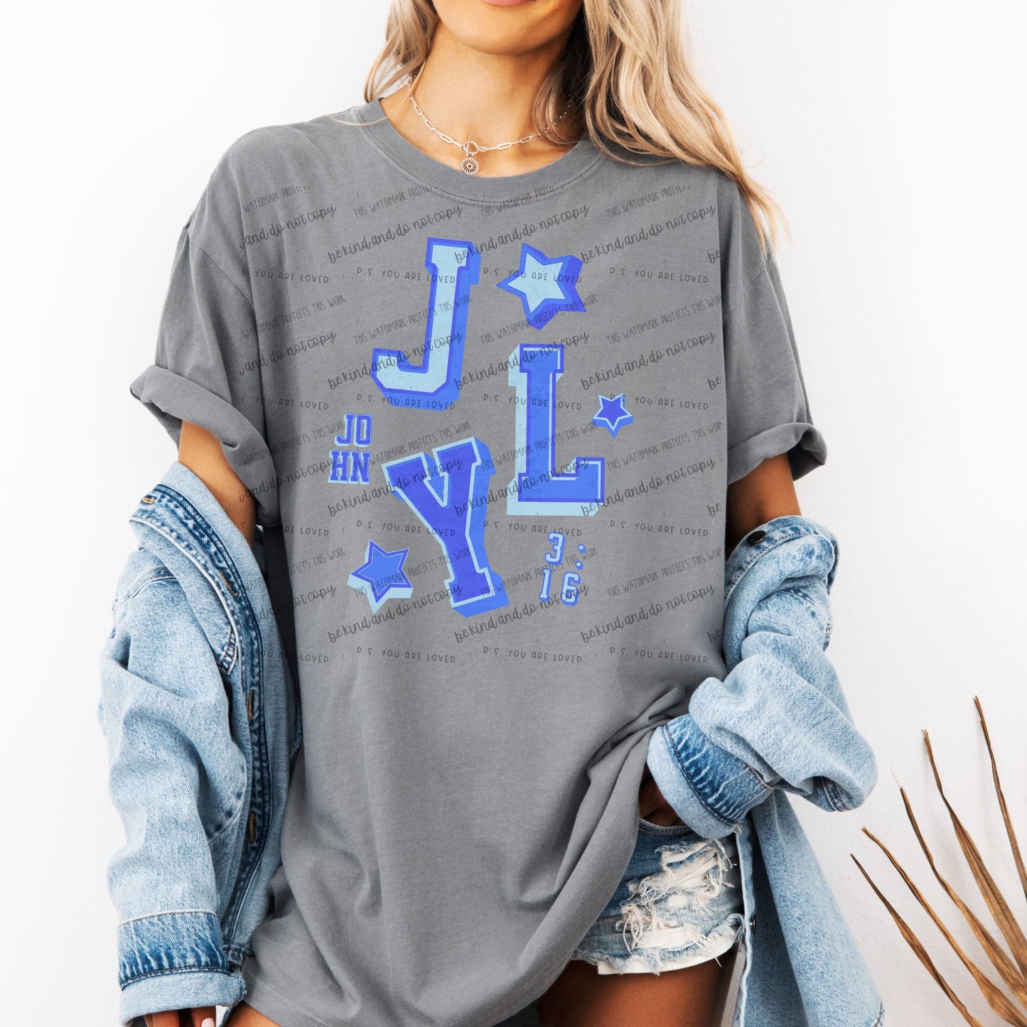 JLY John 3:16- DTF Transfer
