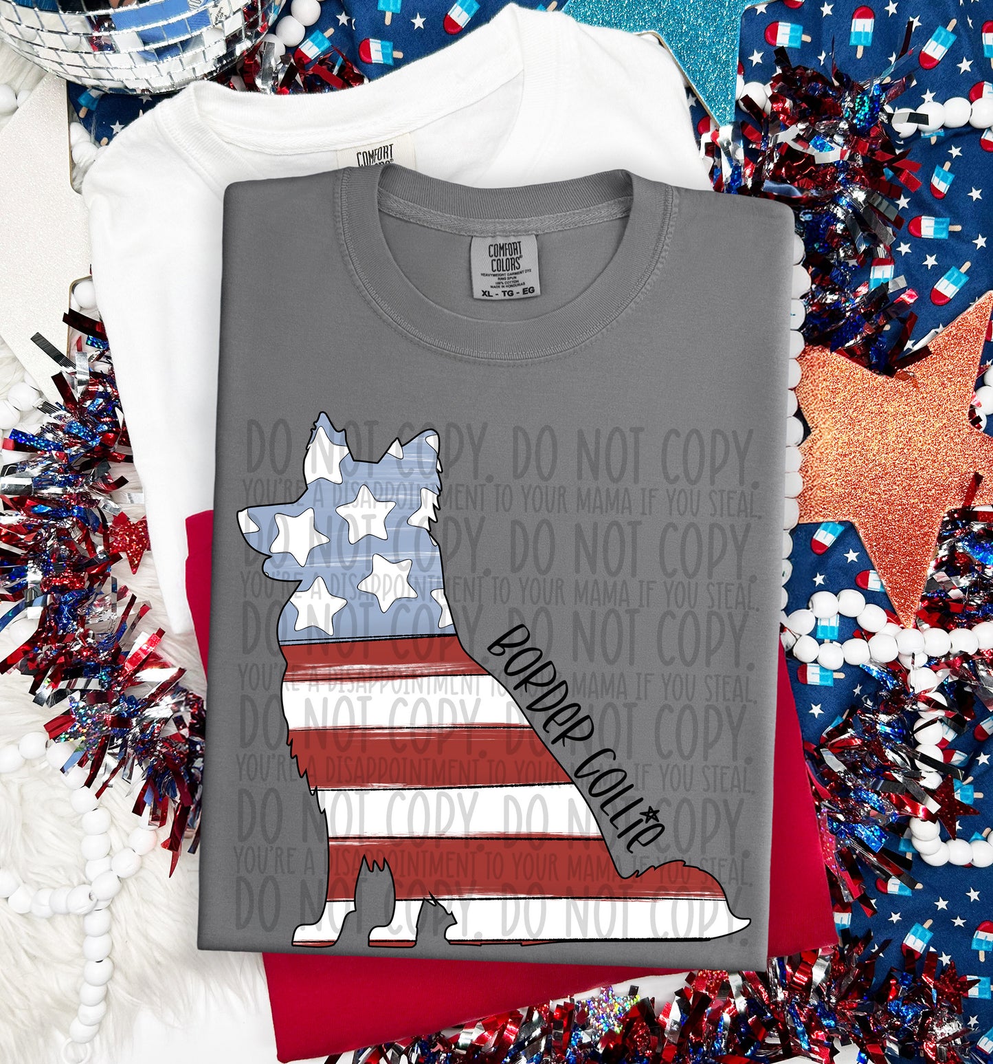 Patriotic Dogs - DTF Transfer