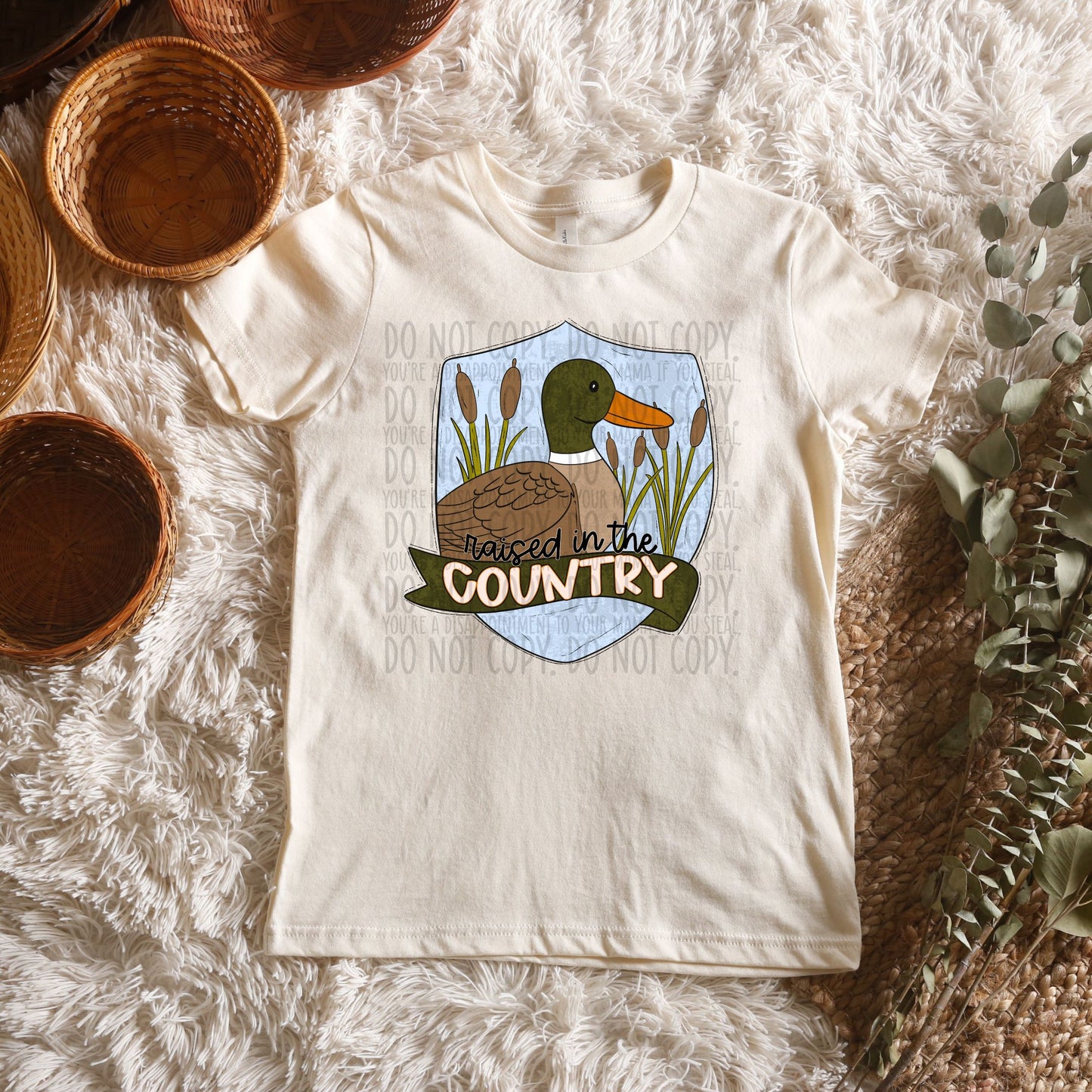 Raised In the Country -DTF Transfer