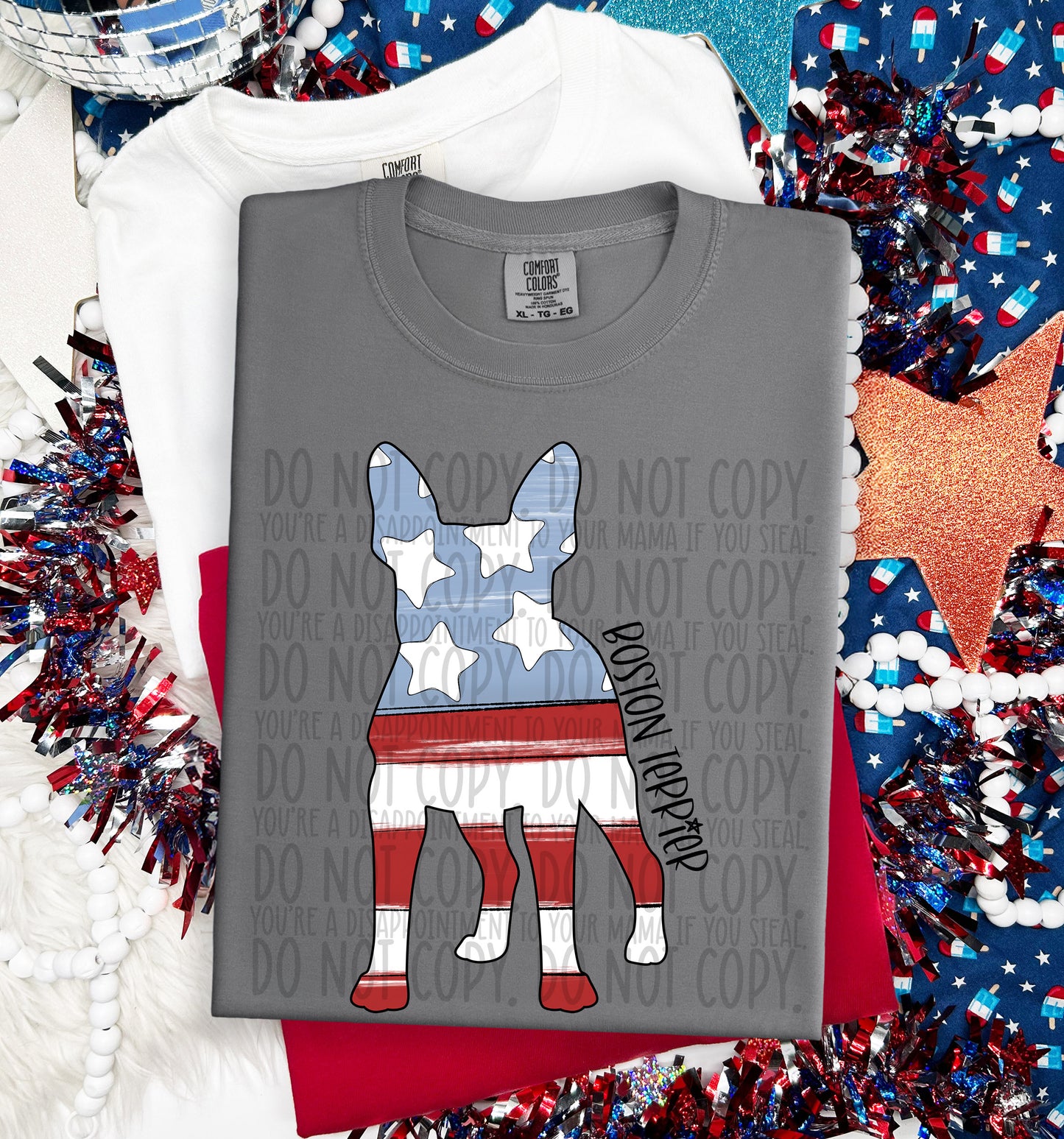Patriotic Dogs - DTF Transfer