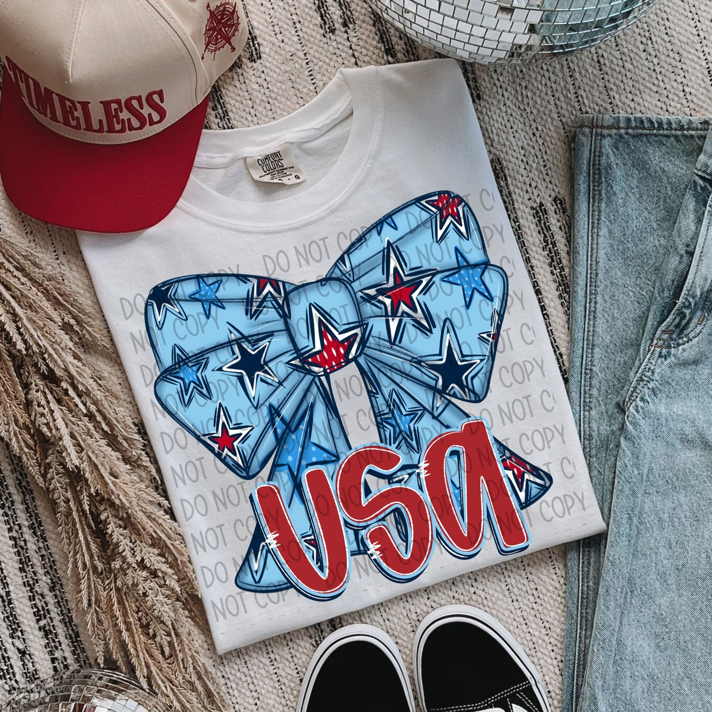USA Bow- DTF Transfer