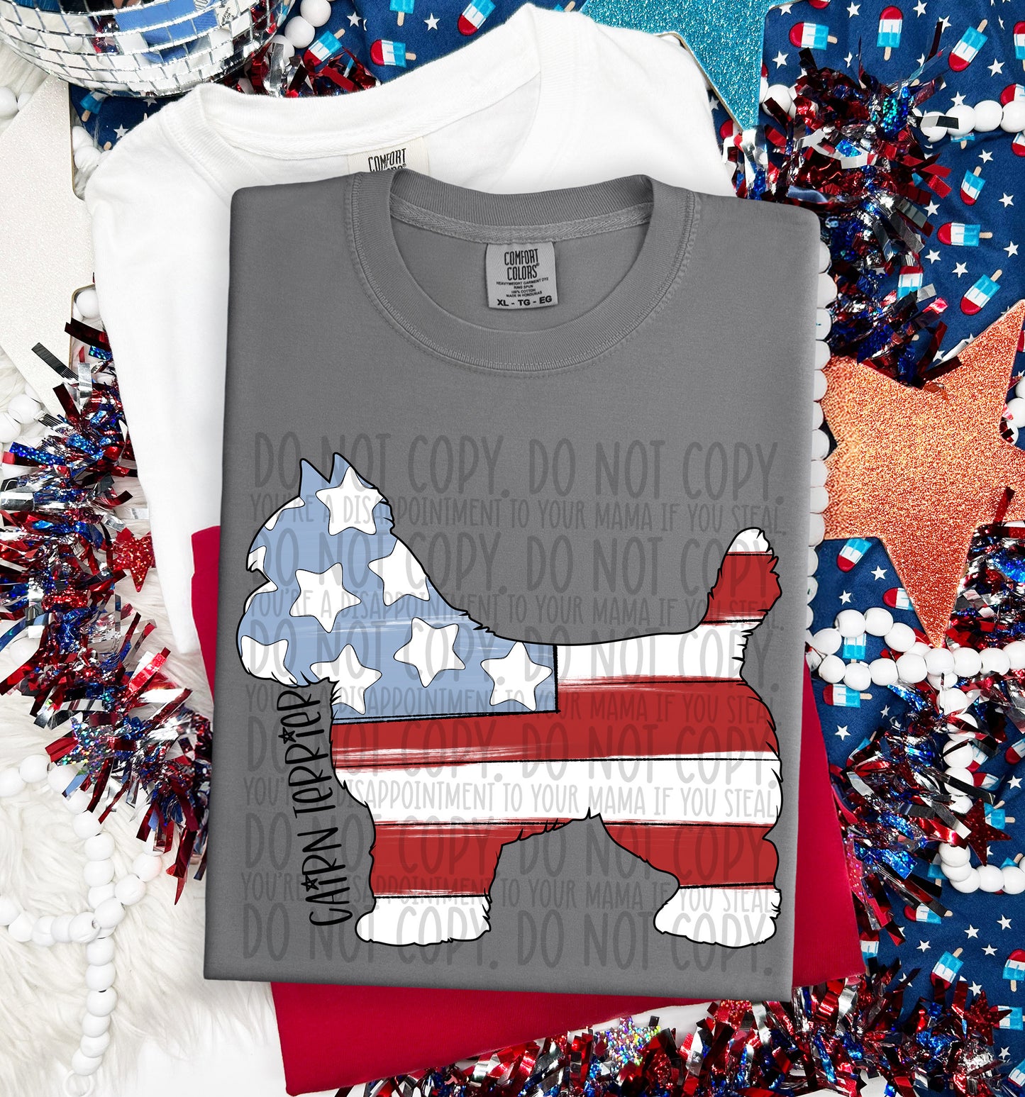 Patriotic Dogs - DTF Transfer