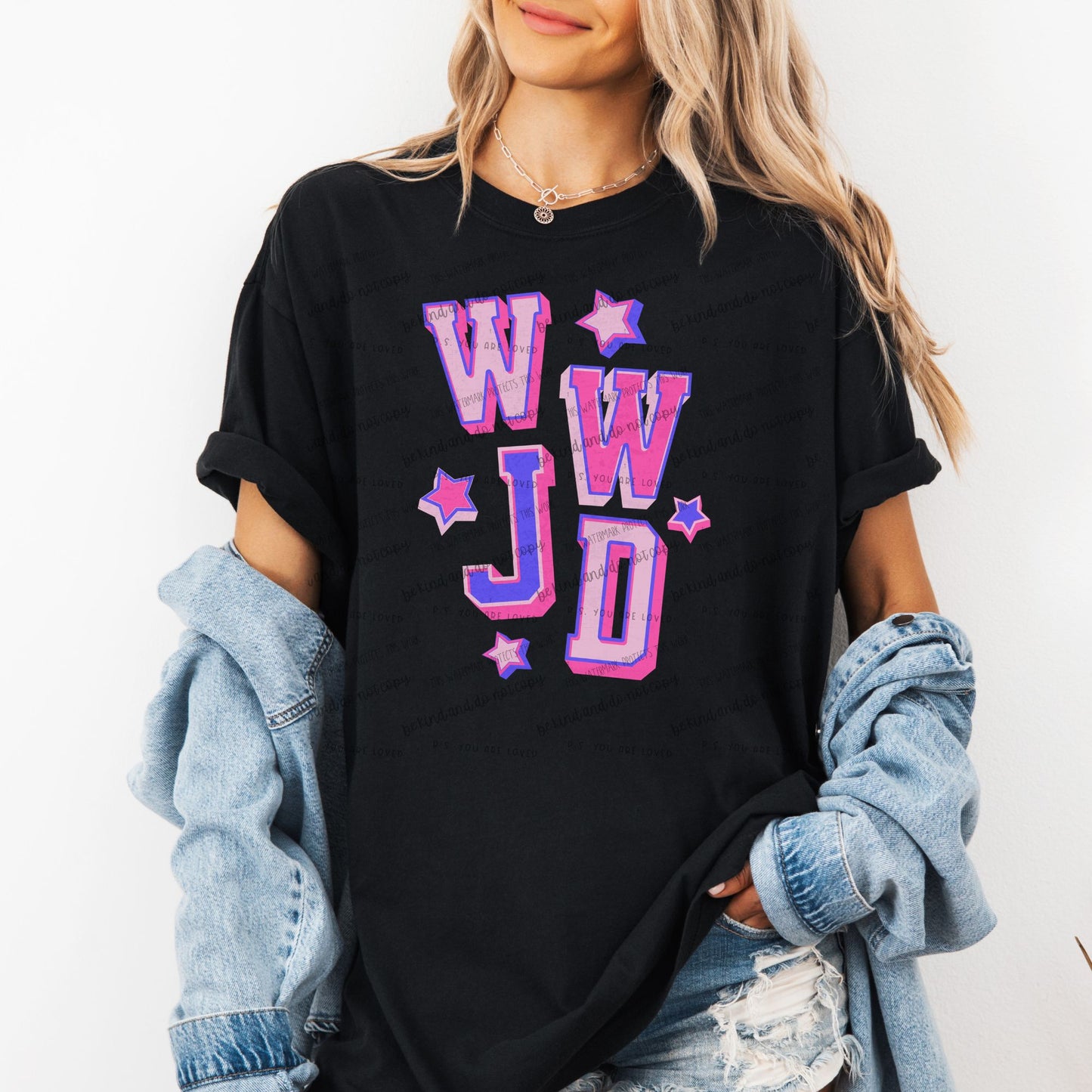 WWJD- DTF Transfer