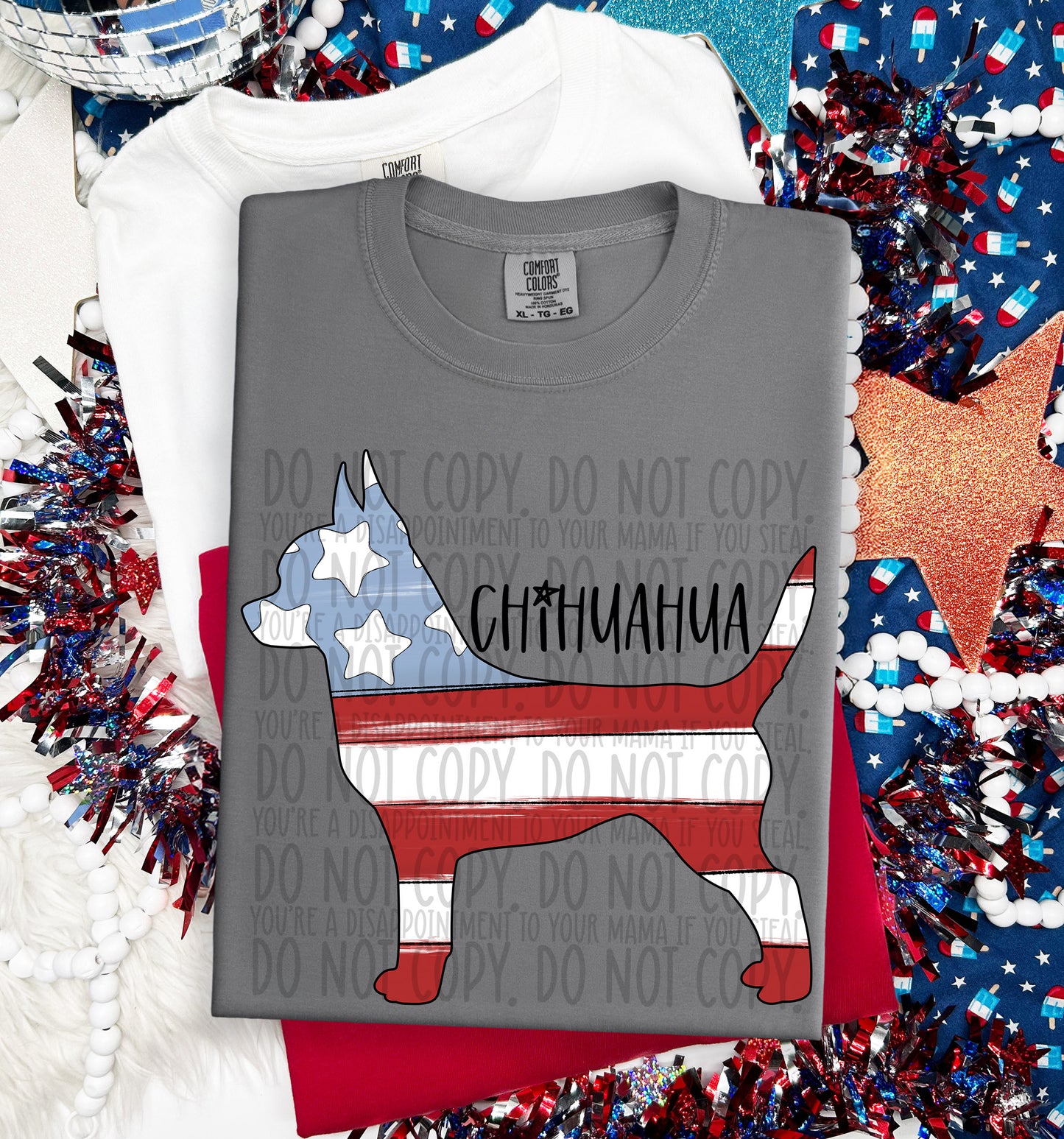 Patriotic Dogs - DTF Transfer