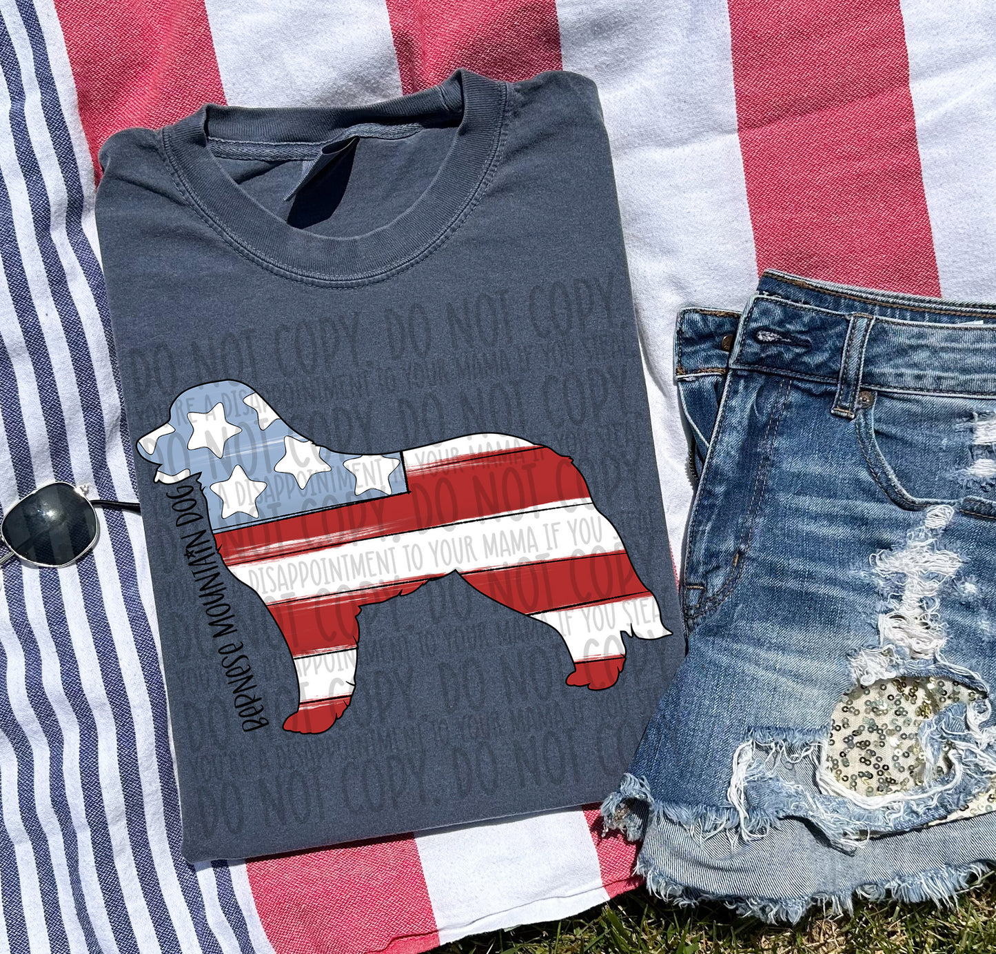 Patriotic Tee- Comfort Color