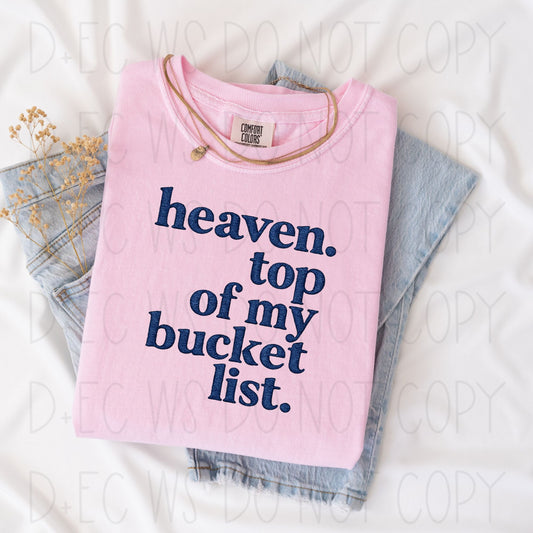heaven. top of my bucket list.- DTF Transfer