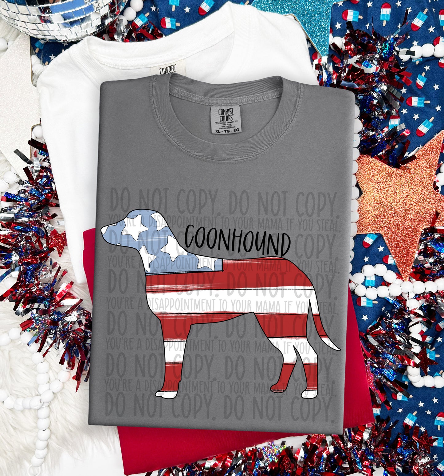 Patriotic Dogs - DTF Transfer