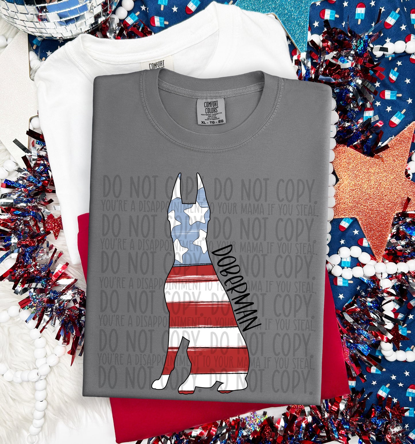 Patriotic Dogs - DTF Transfer