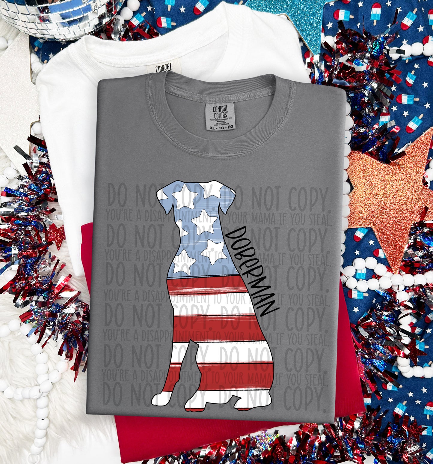 Patriotic Dogs - DTF Transfer