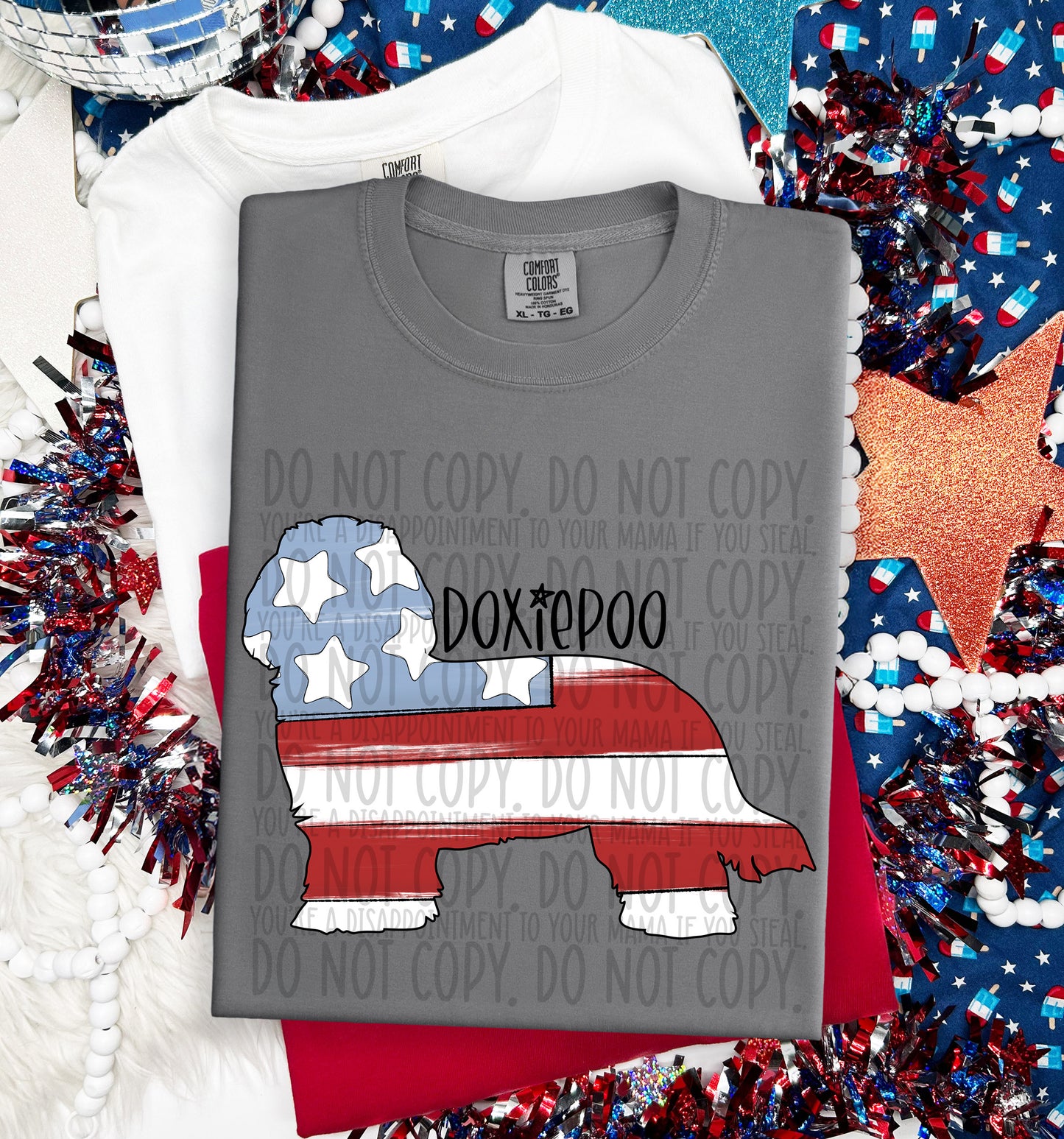 Patriotic Dogs - DTF Transfer
