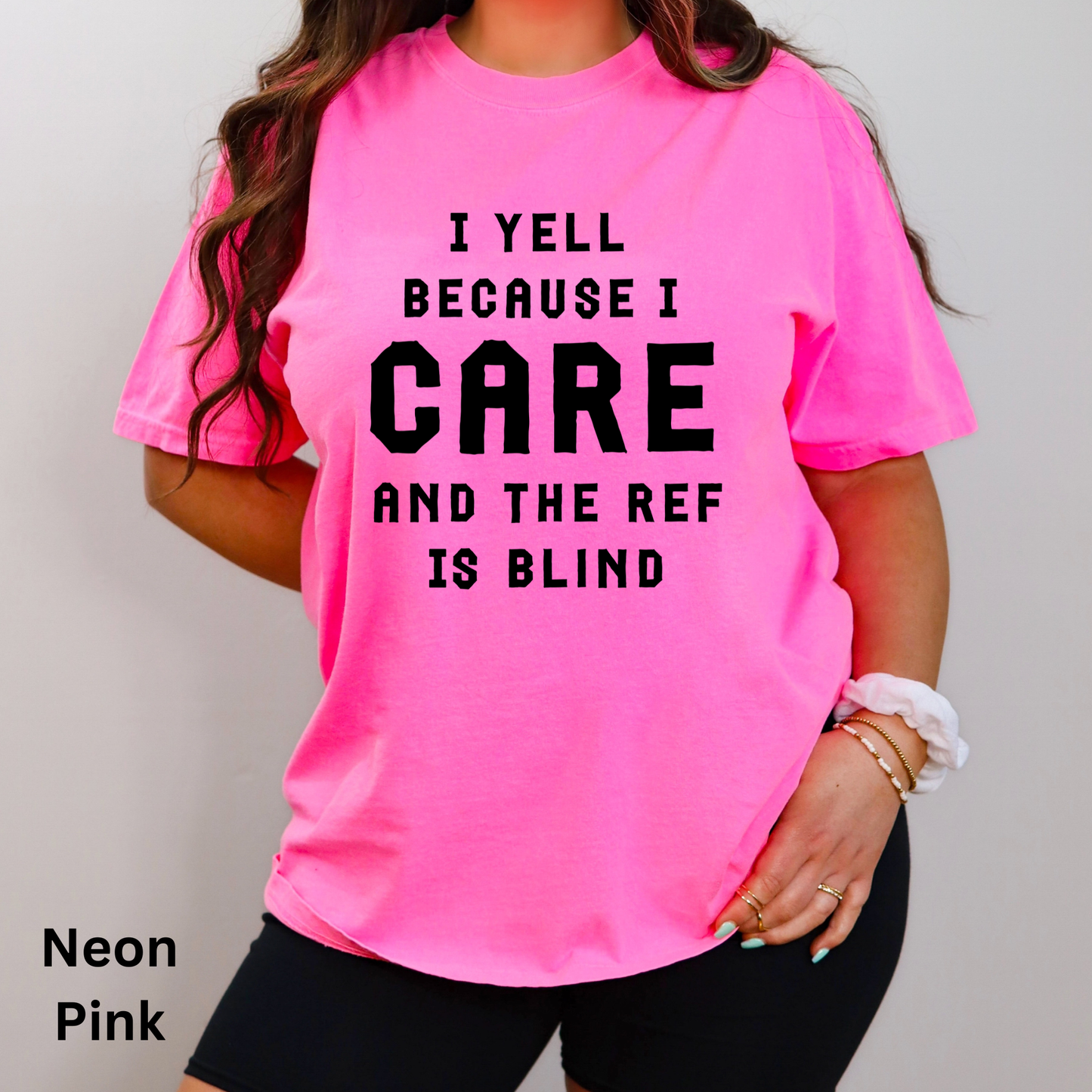 I Yell Because I Care And The Ref Is Blind