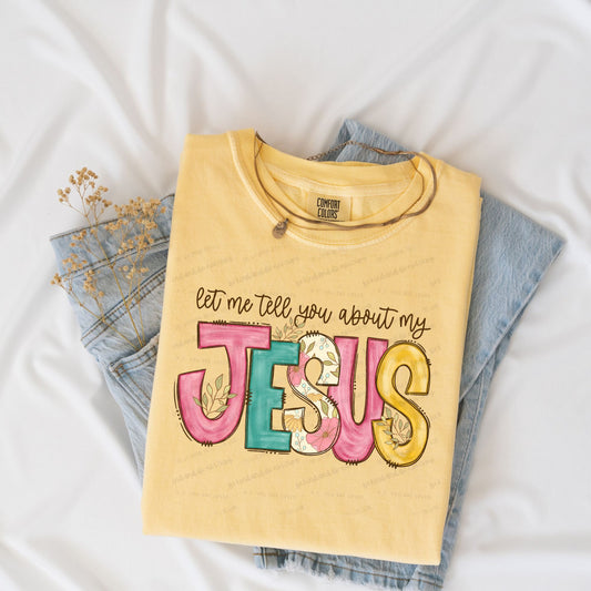 Let me tell you about my Jesus-DTF Transfer