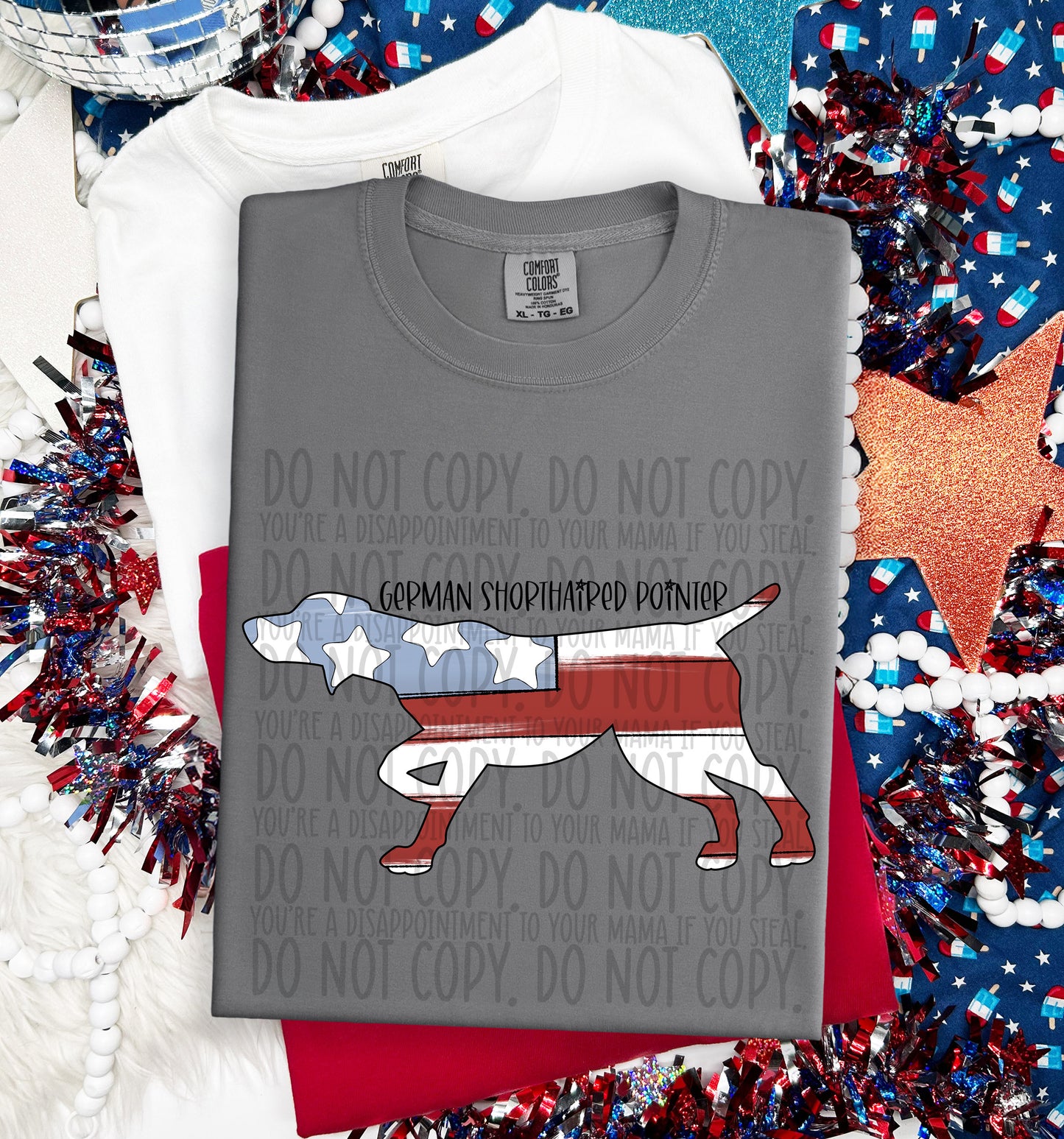 Patriotic Dogs - DTF Transfer