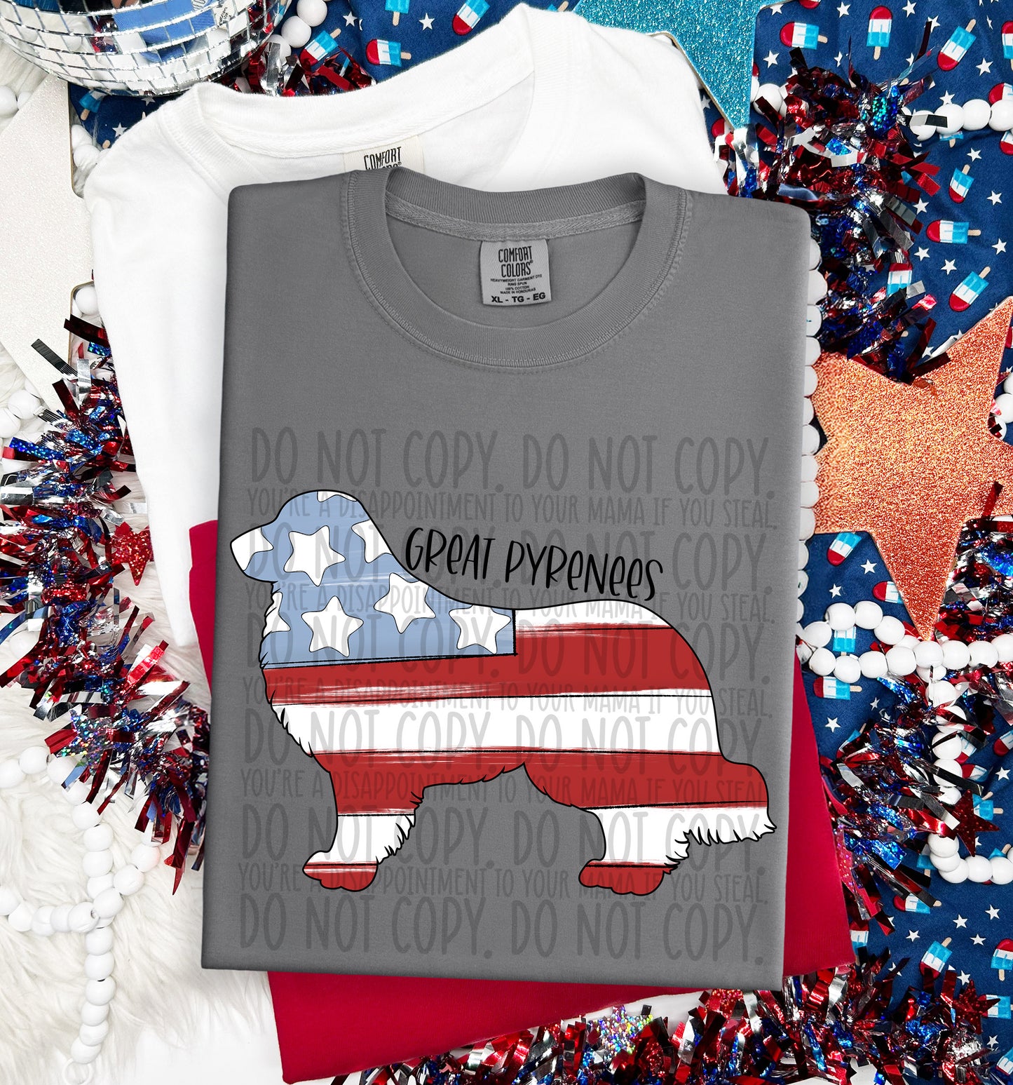 Patriotic Dogs - DTF Transfer