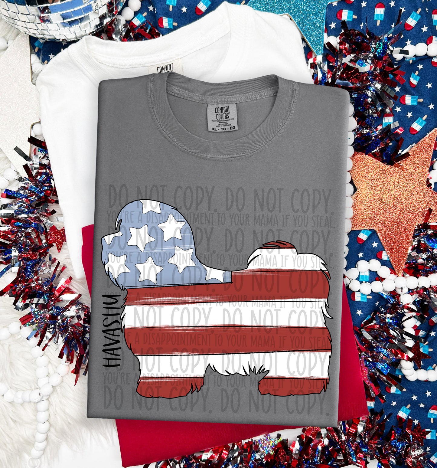 Patriotic Dogs - DTF Transfer