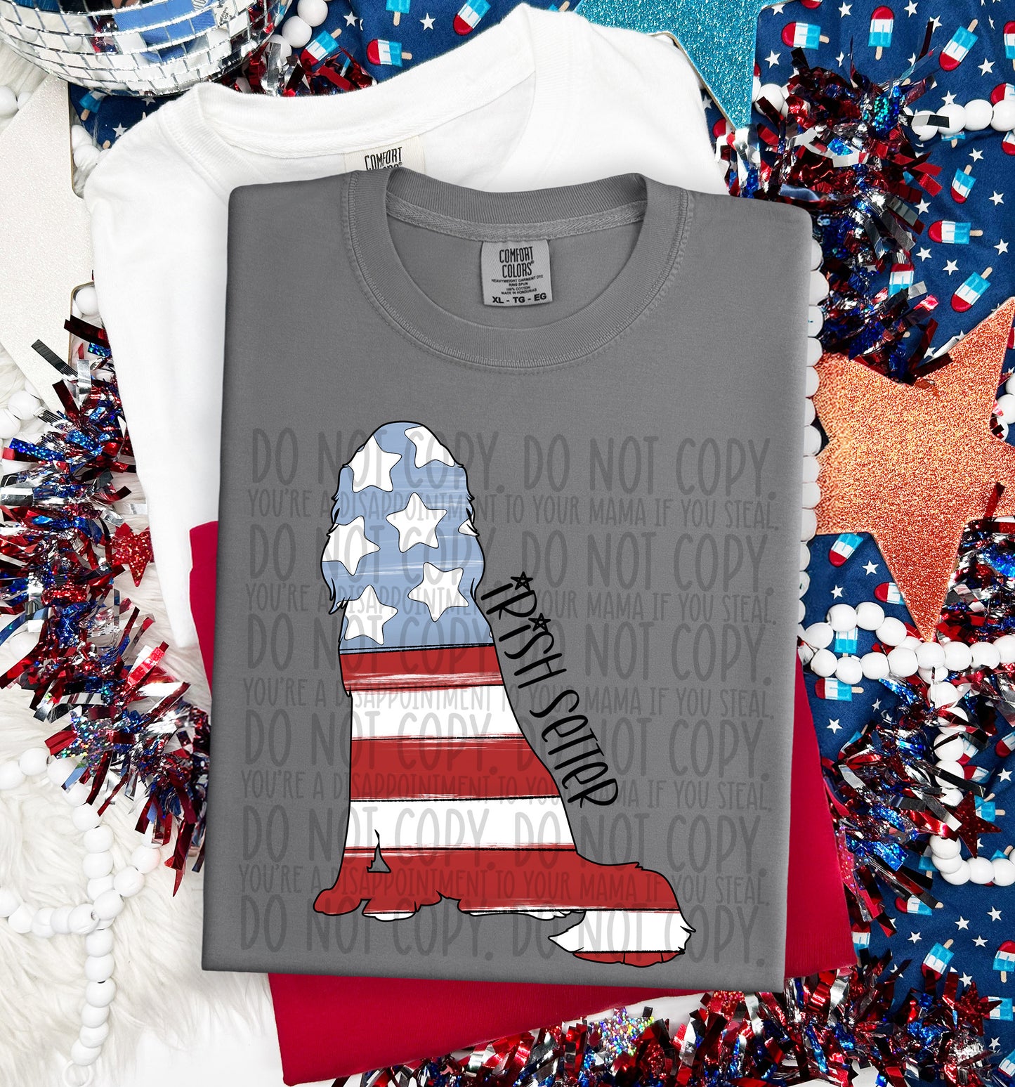 Patriotic Dogs - DTF Transfer