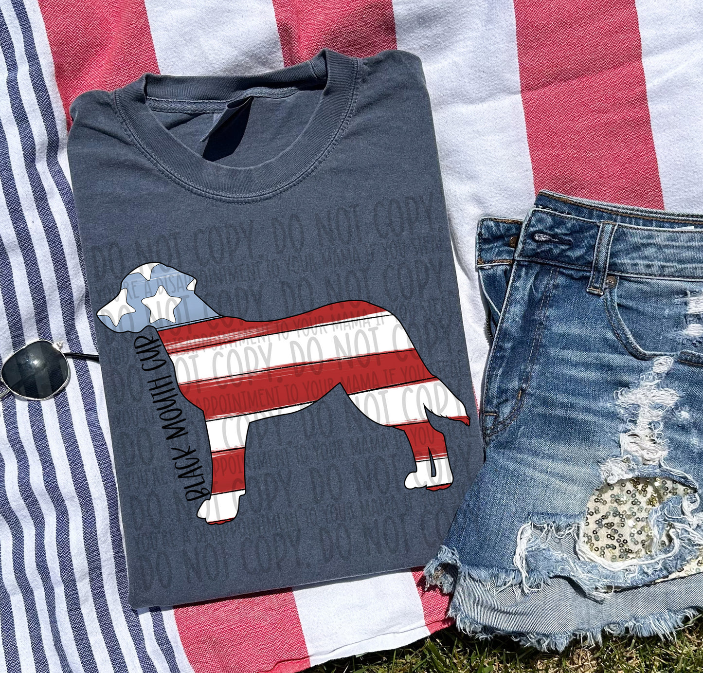 Patriotic Tee- Comfort Color