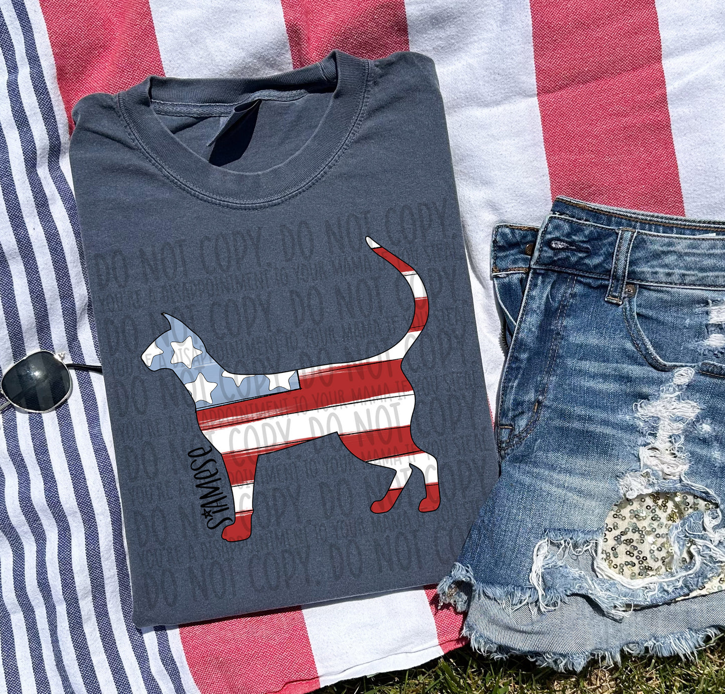 Patriotic Tee- Comfort Color