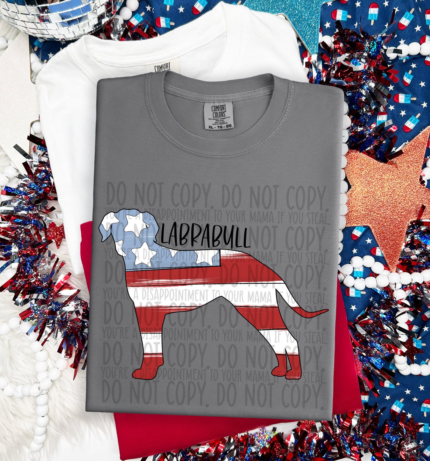 Patriotic Dogs - DTF Transfer