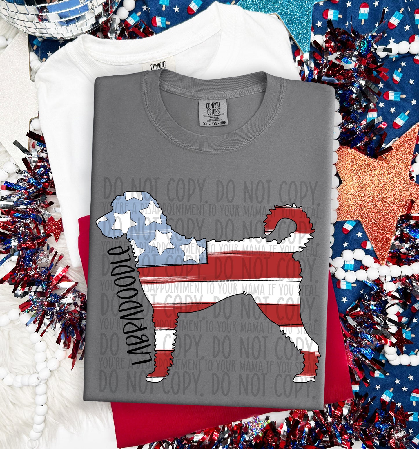 Patriotic Dogs - DTF Transfer