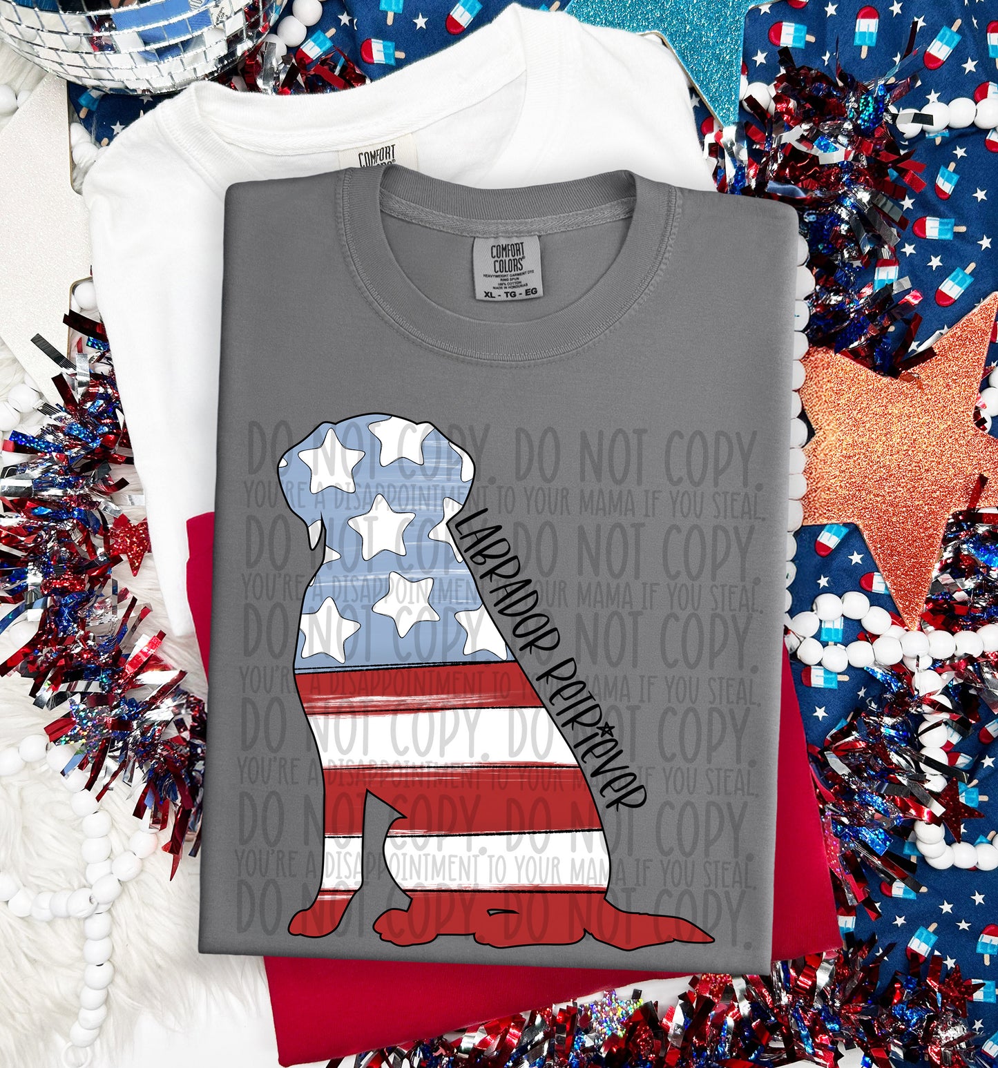 Patriotic Dogs - DTF Transfer