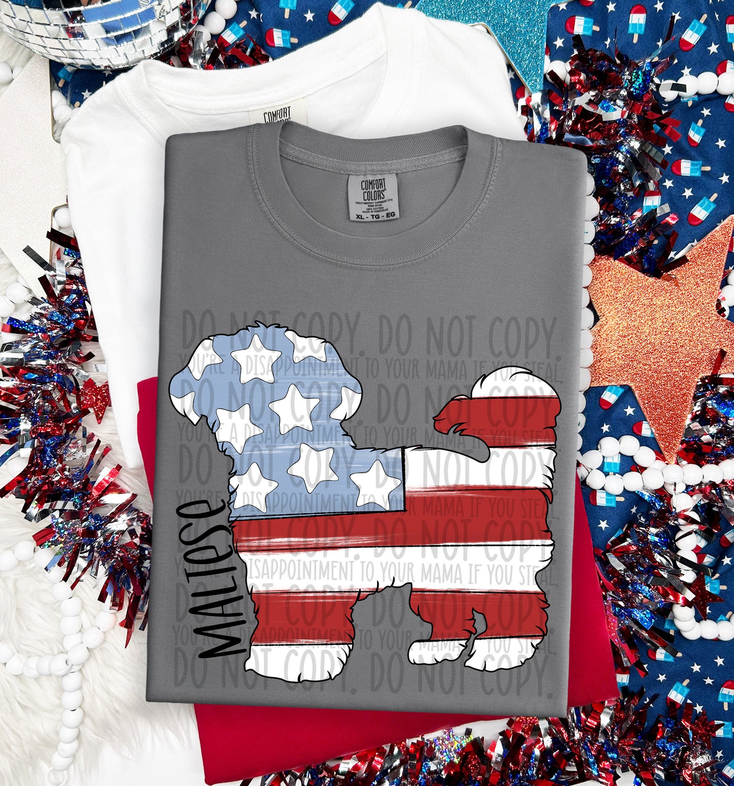 Patriotic Dogs - DTF Transfer