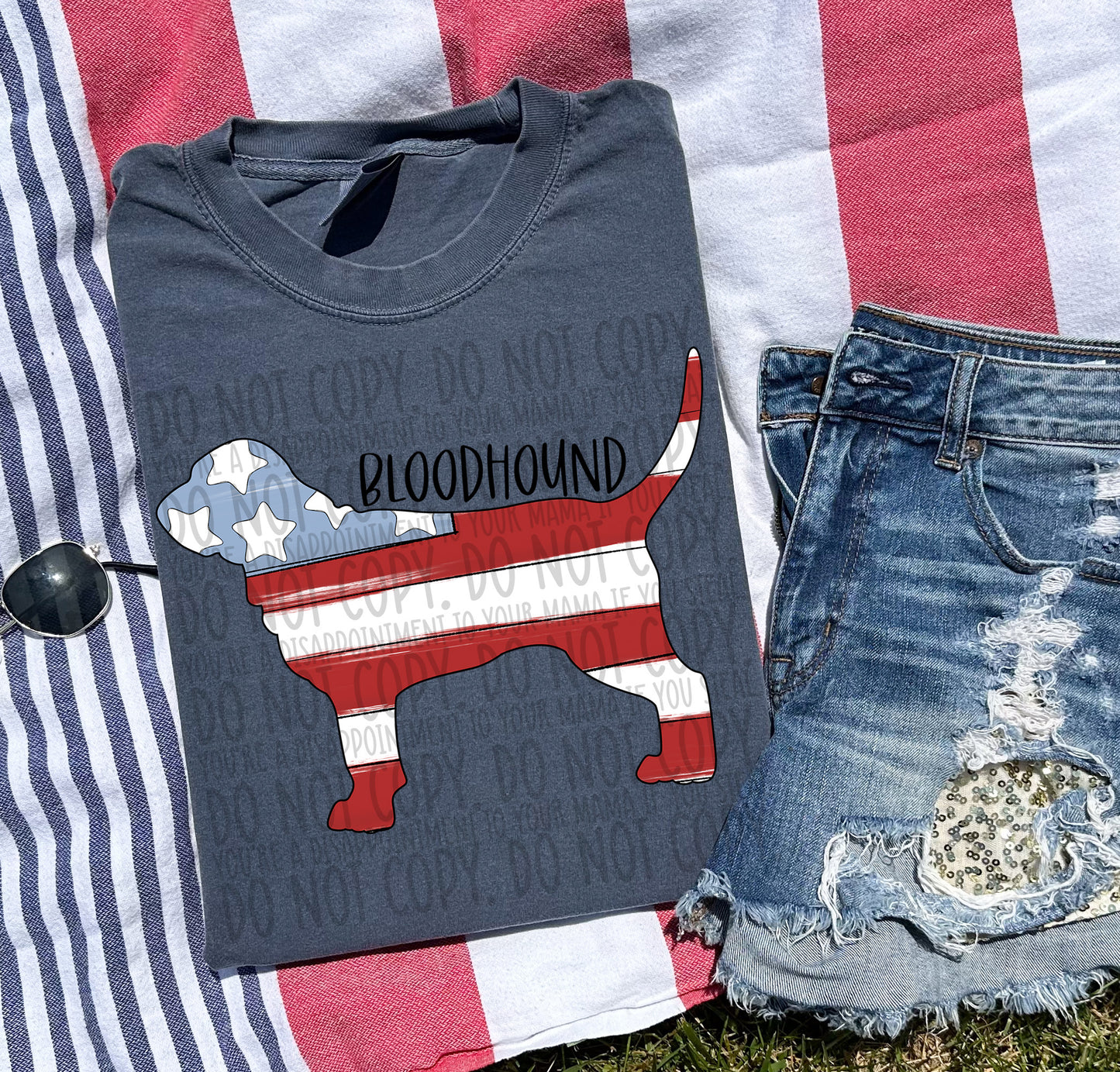 Patriotic Tee- Comfort Color