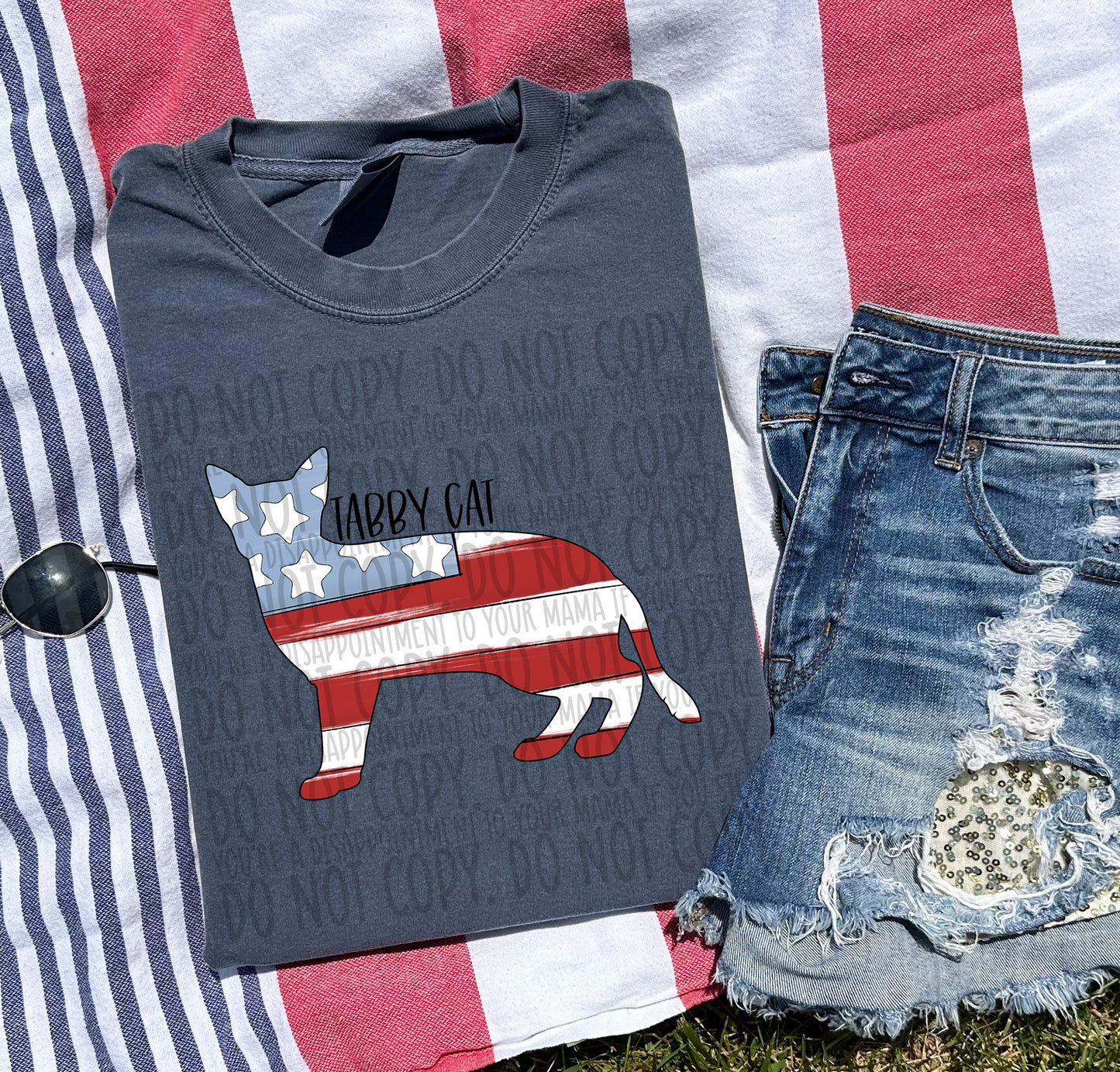 Patriotic Tee- Comfort Color