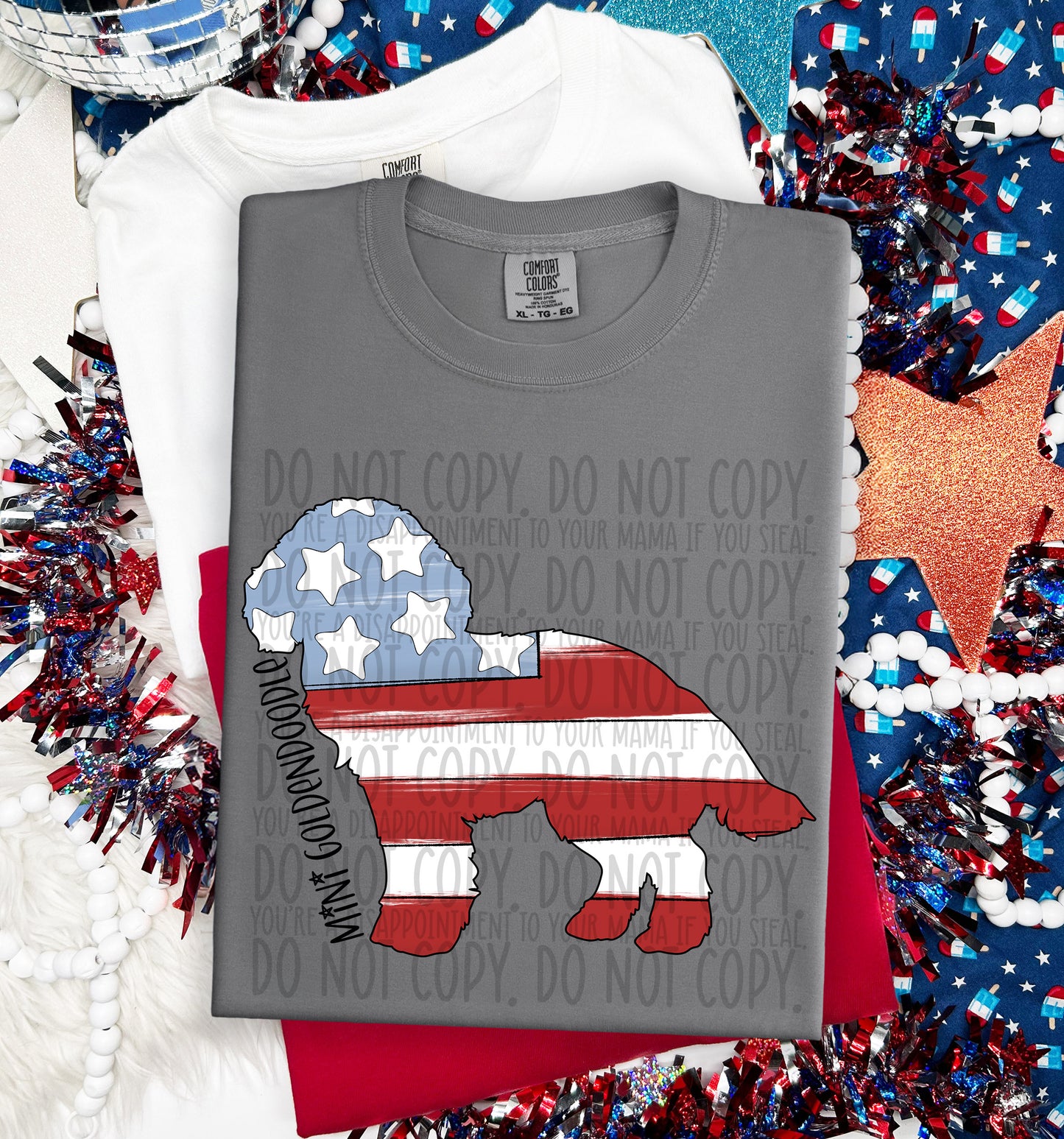 Patriotic Dogs - DTF Transfer