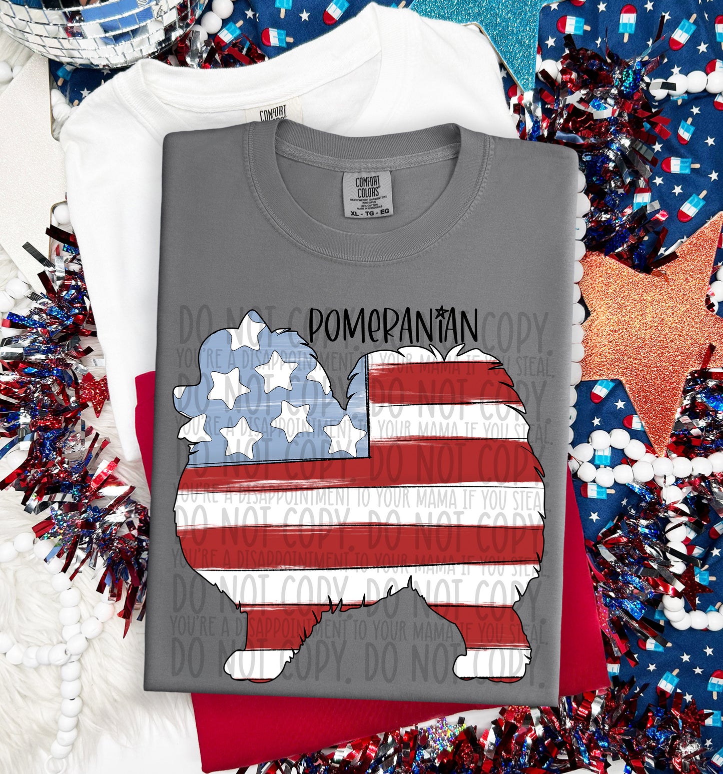 Patriotic Dogs - DTF Transfer