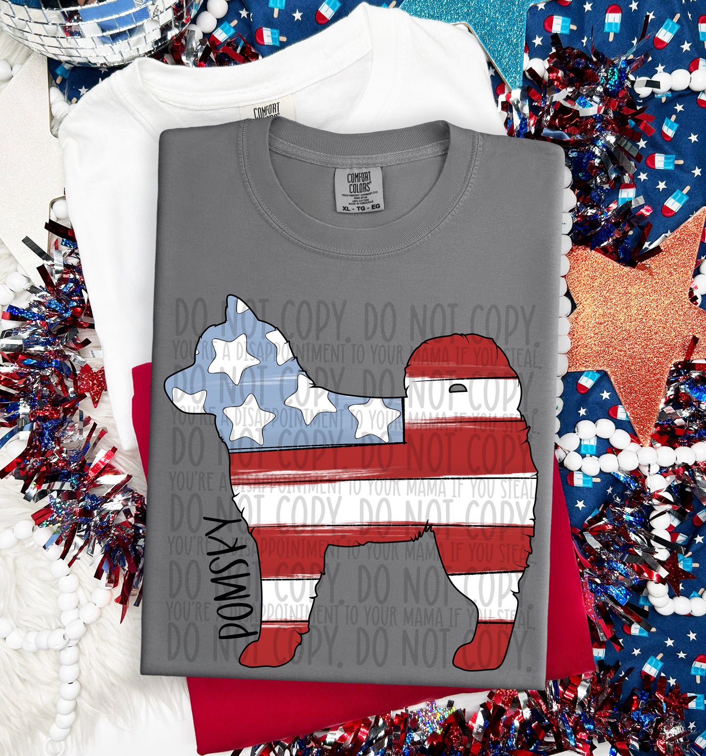 Patriotic Dogs - DTF Transfer