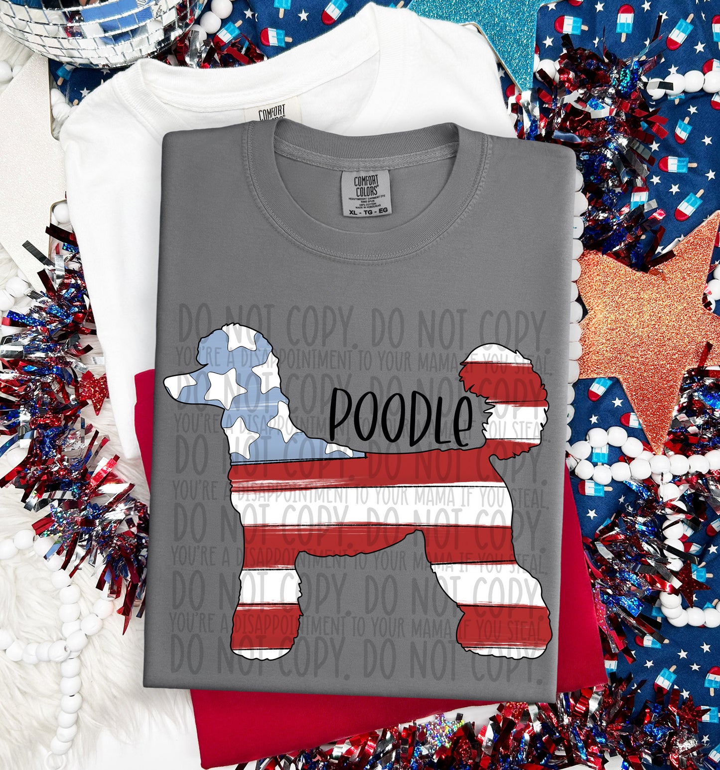 Patriotic Dogs - DTF Transfer