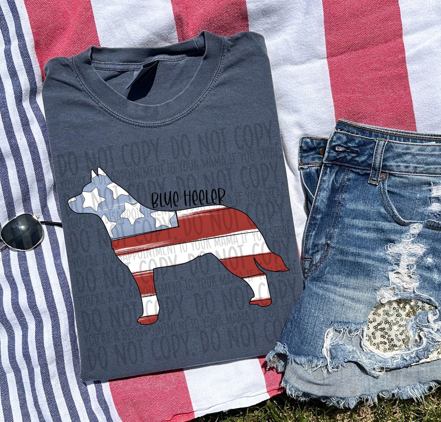 Patriotic Tee- Comfort Color