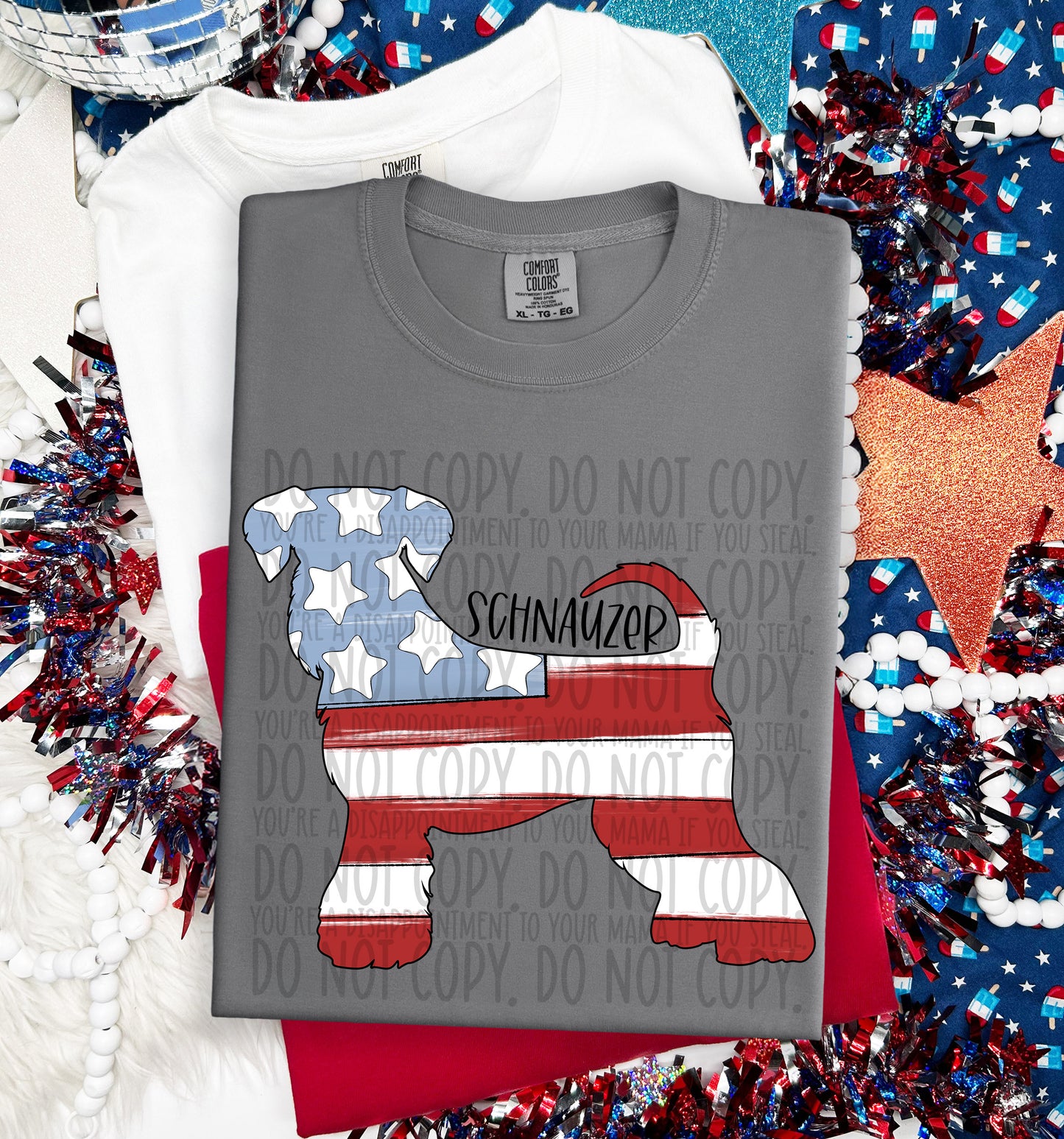 Patriotic Dogs - DTF Transfer