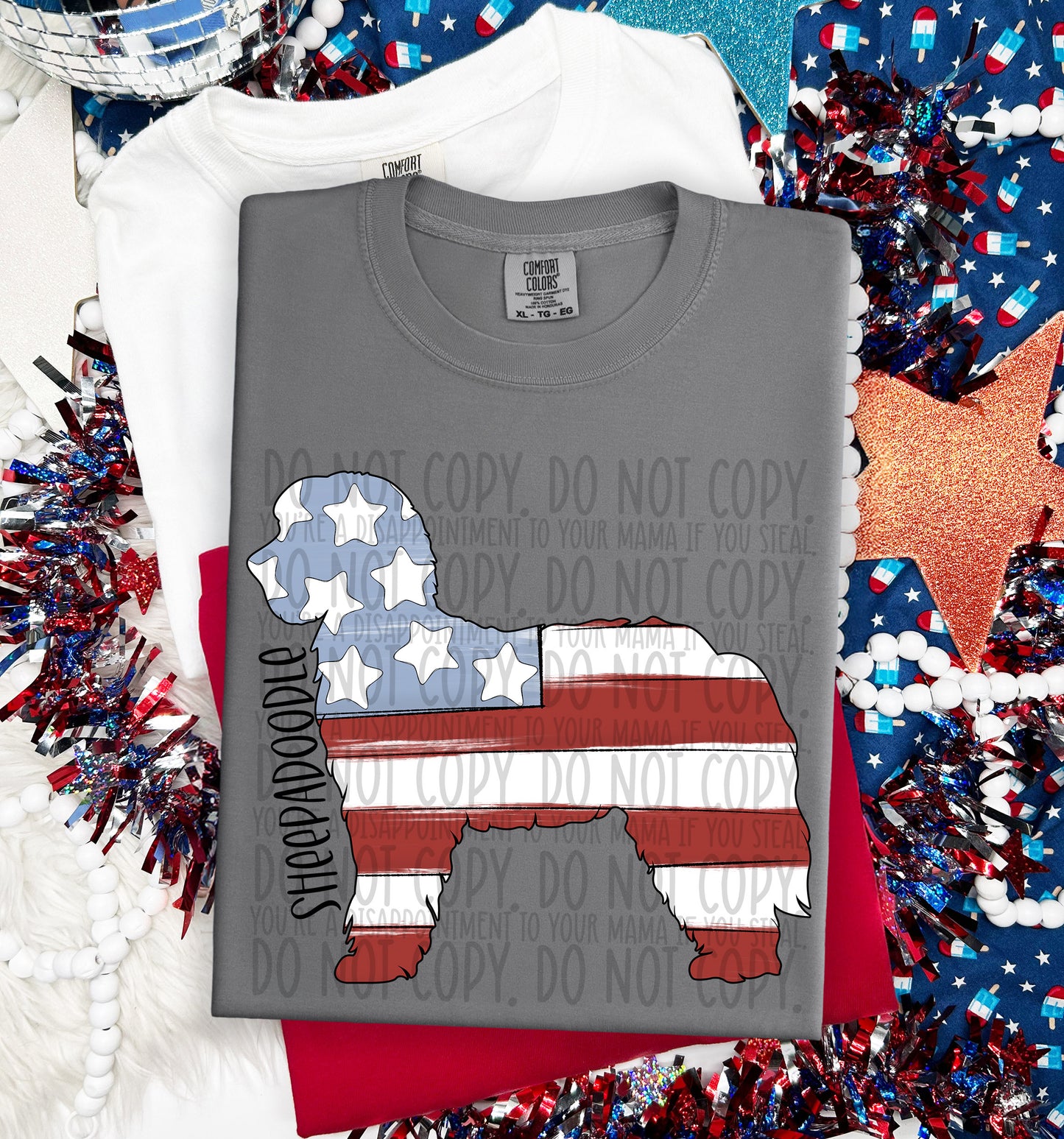 Patriotic Dogs - DTF Transfer