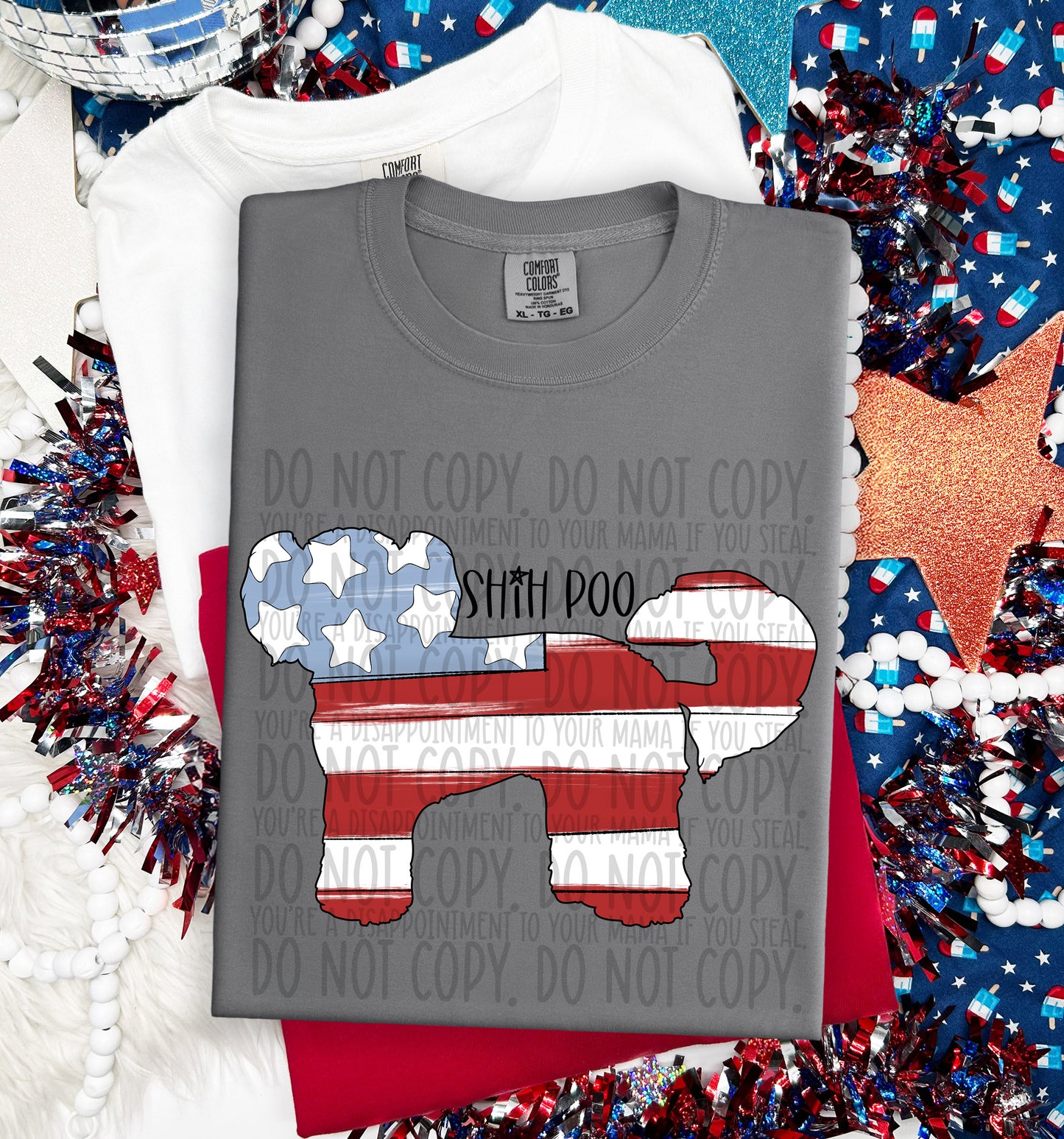 Patriotic Dogs - DTF Transfer