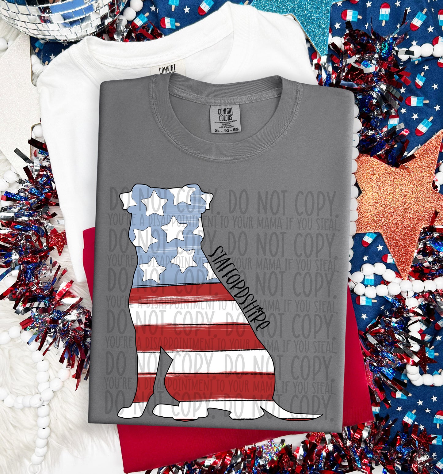 Patriotic Dogs - DTF Transfer