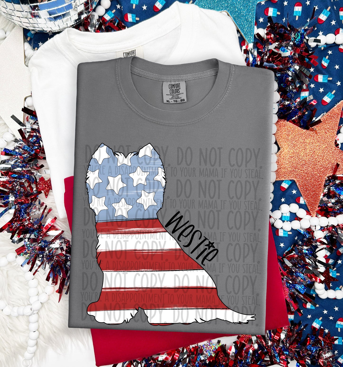 Patriotic Dogs - DTF Transfer